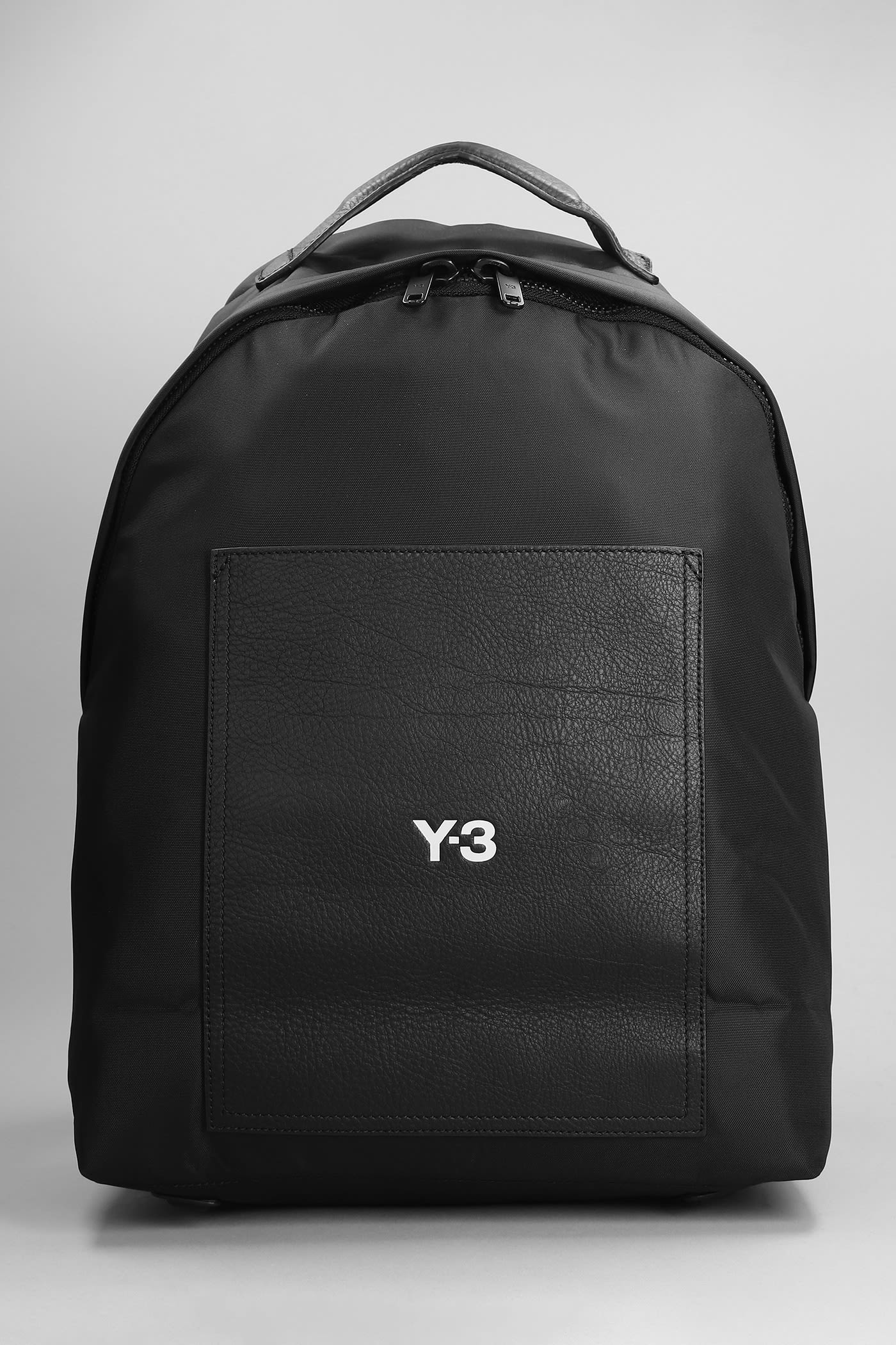 Shop Y-3 Backpack In Black Polyamide