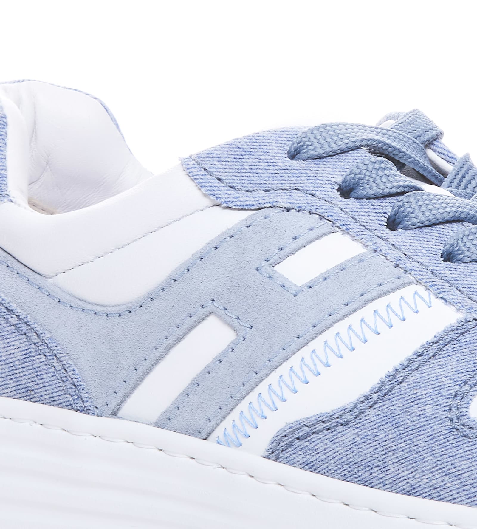 Hogan Sneakers In White/blue