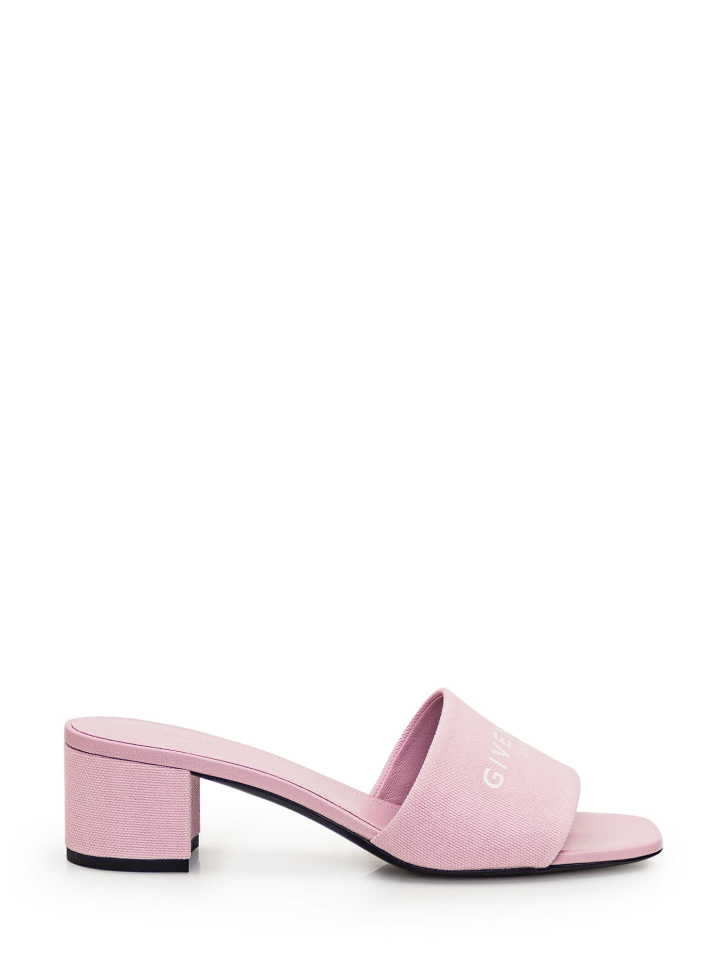 Shop Givenchy 4g Sandal In Old Pink