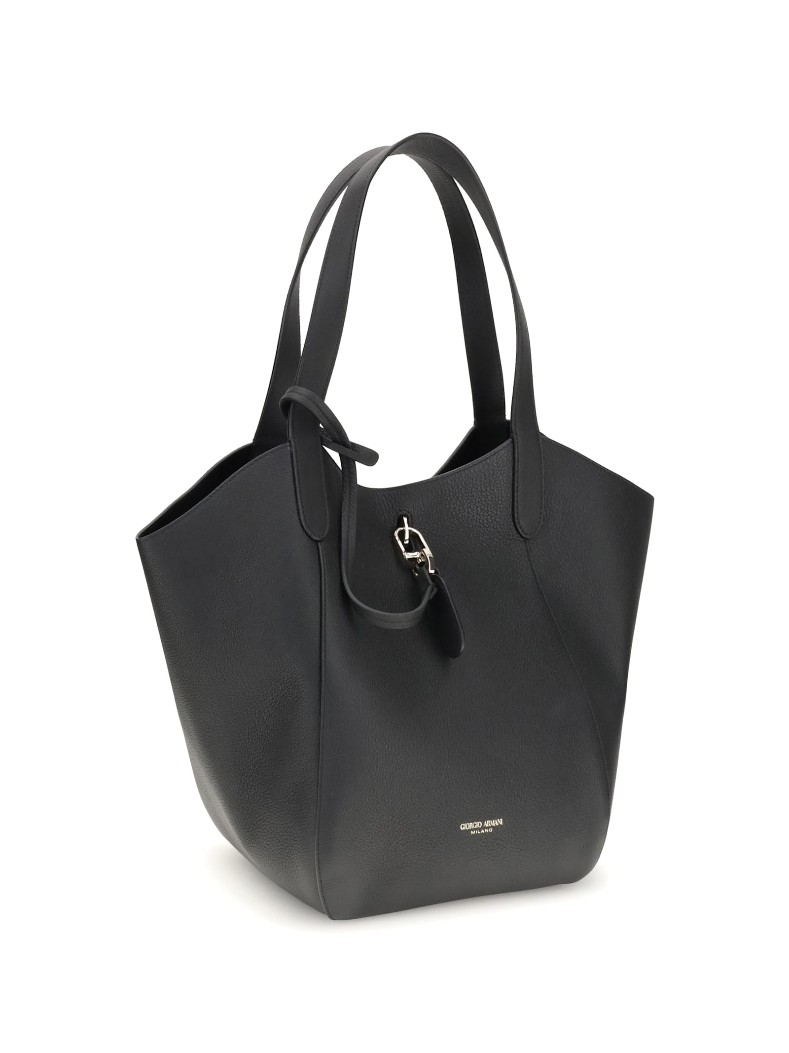 Giorgio Armani Medium Suede Shoulder Bag