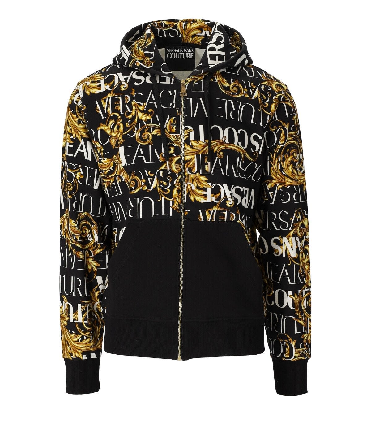 Versace Jeans Couture Logo Couture Black Hoodie