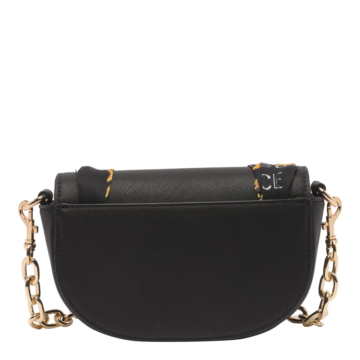 Versace Jeans Couture Couture Logo Crossbody Bag In Black