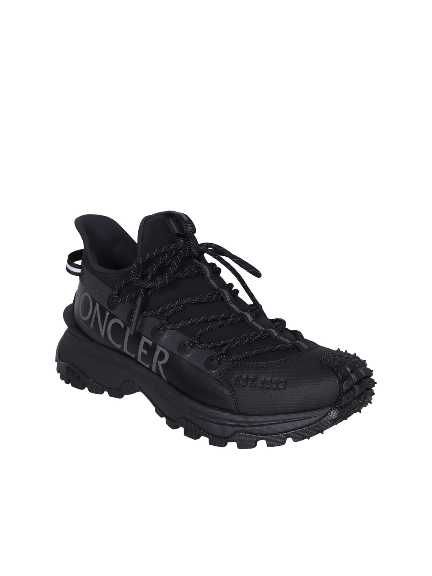 Shop Moncler Trailgrip Lite 2 Sneakers In Black