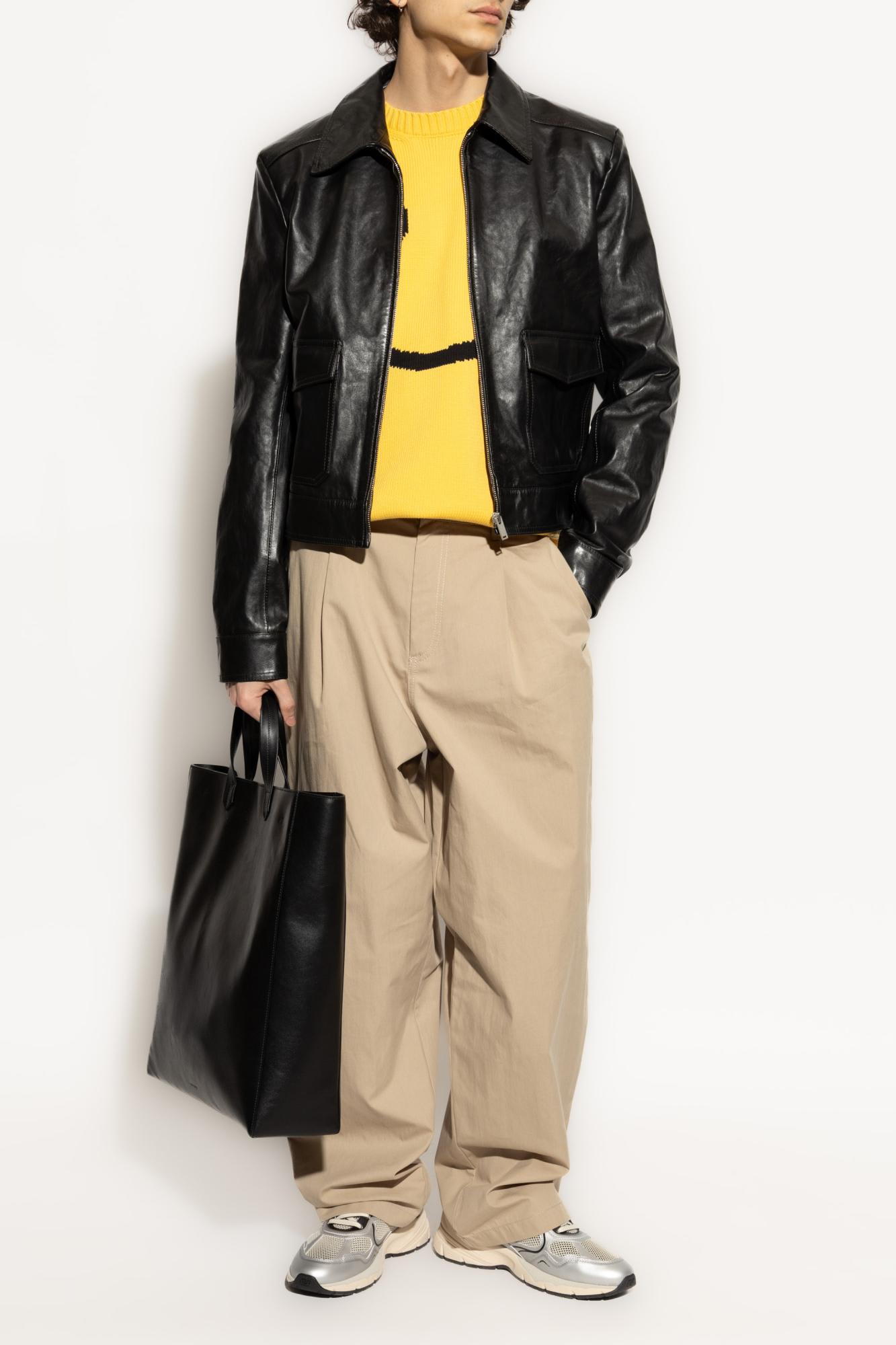Moschino Men Sweater With Embroidery