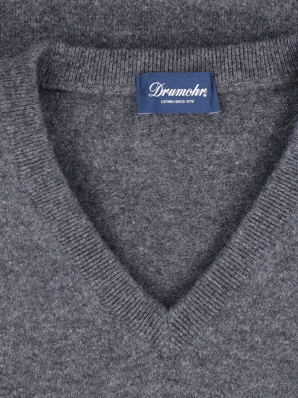 Shop Drumohr Basic Jumper In Gray