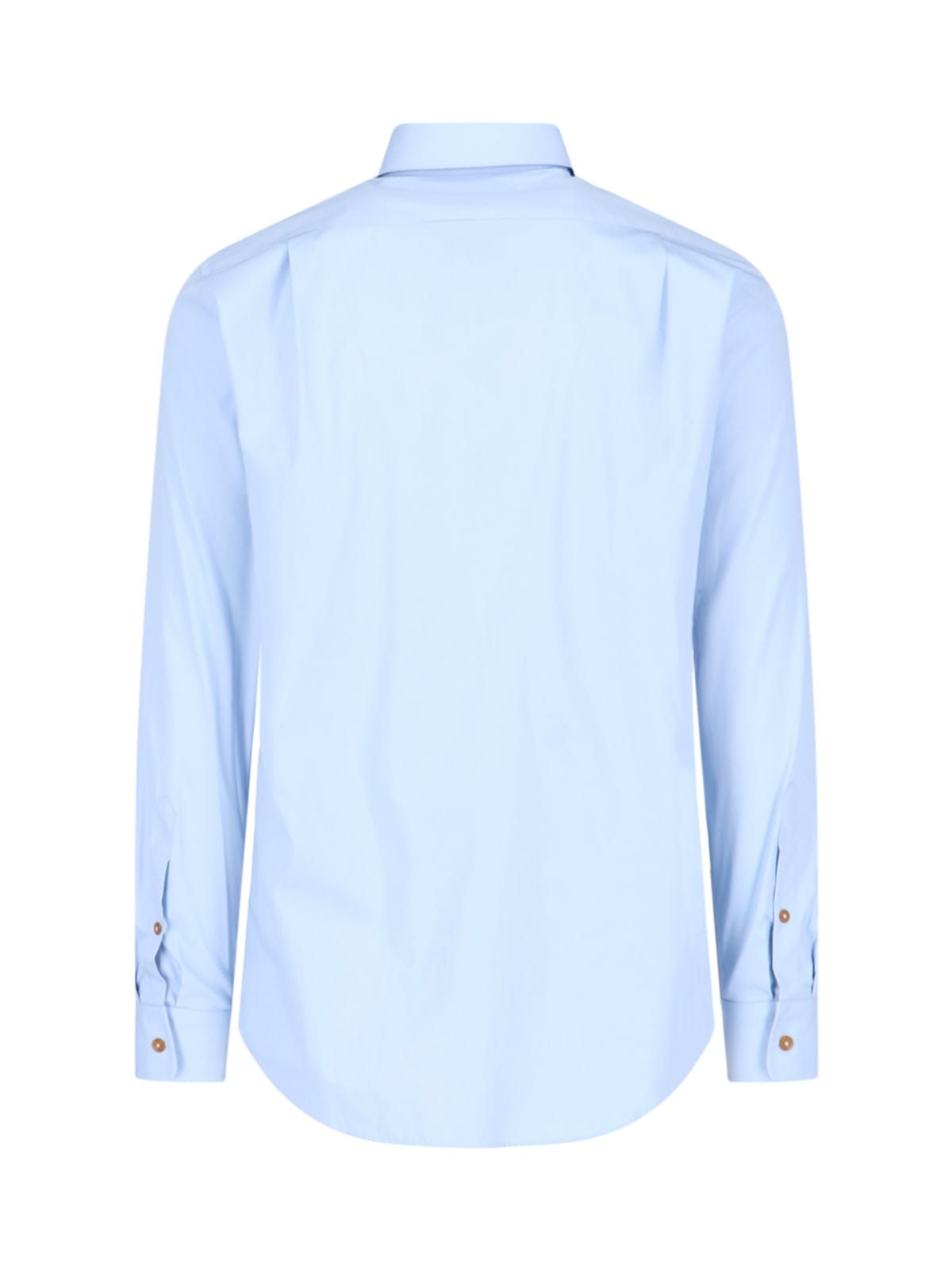 Shop Vivienne Westwood Krall Logo Shirt In Light Blue