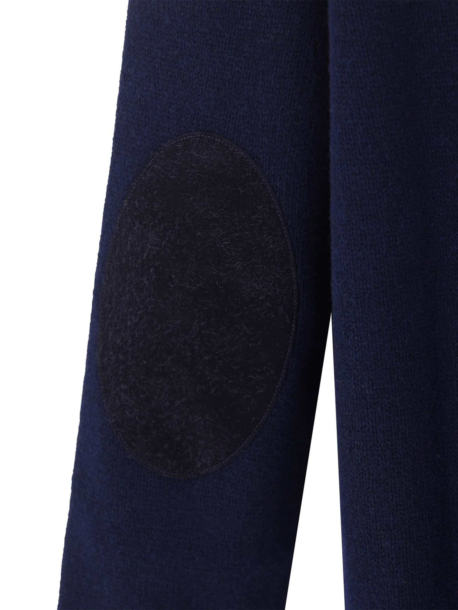 Shop Maison Margiela Cardigan In Navy