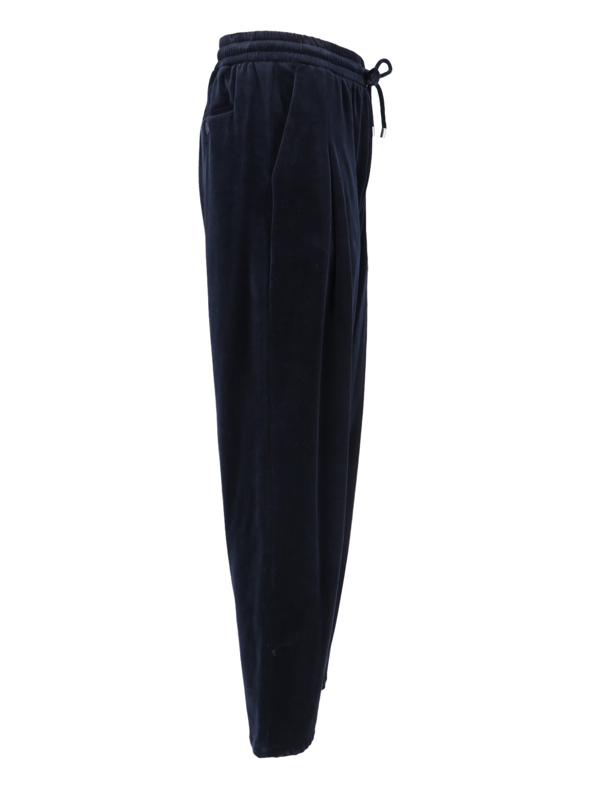 Shop Giorgio Armani Joggers In Blue