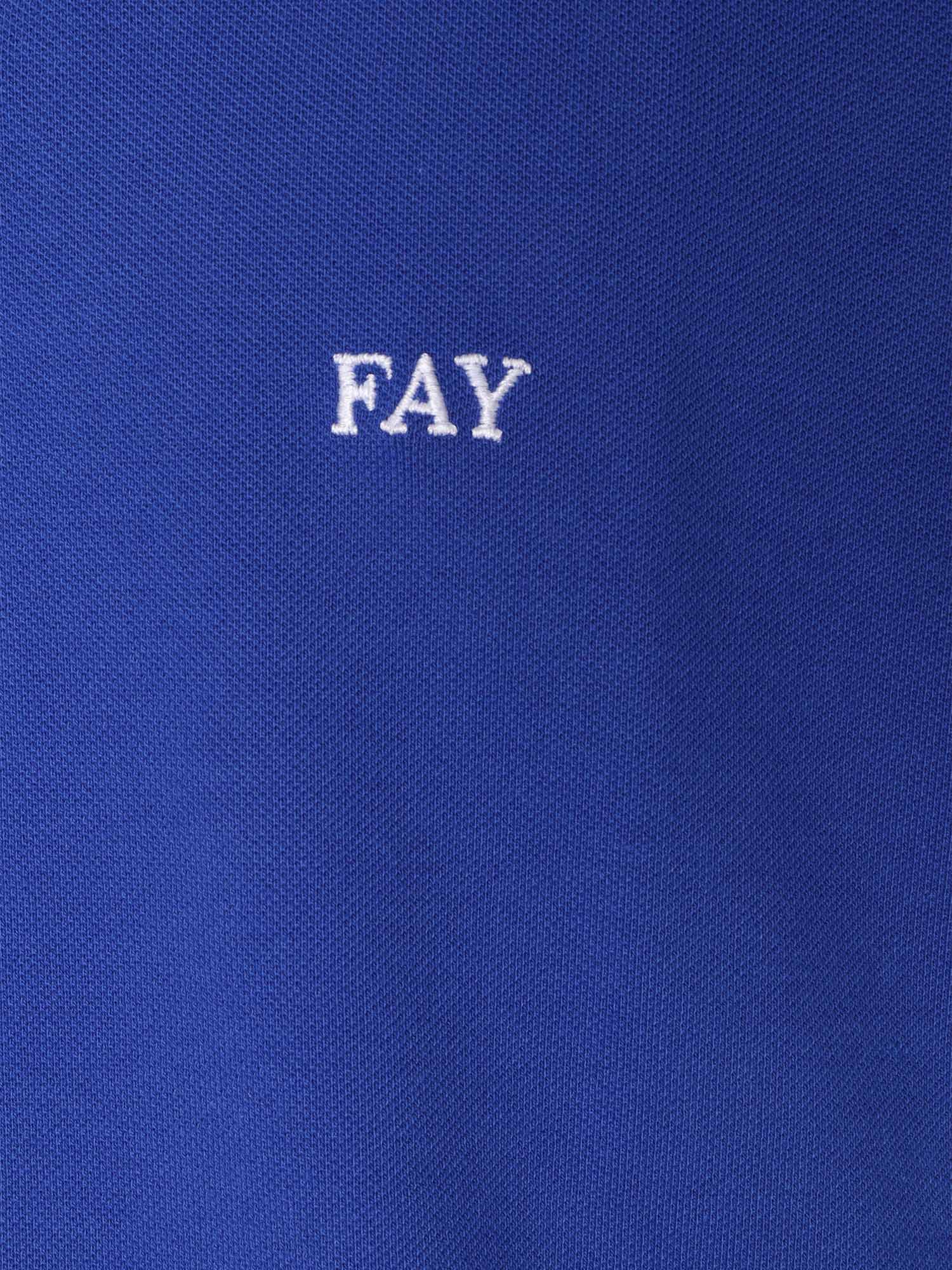 Shop Fay Blue Polo
