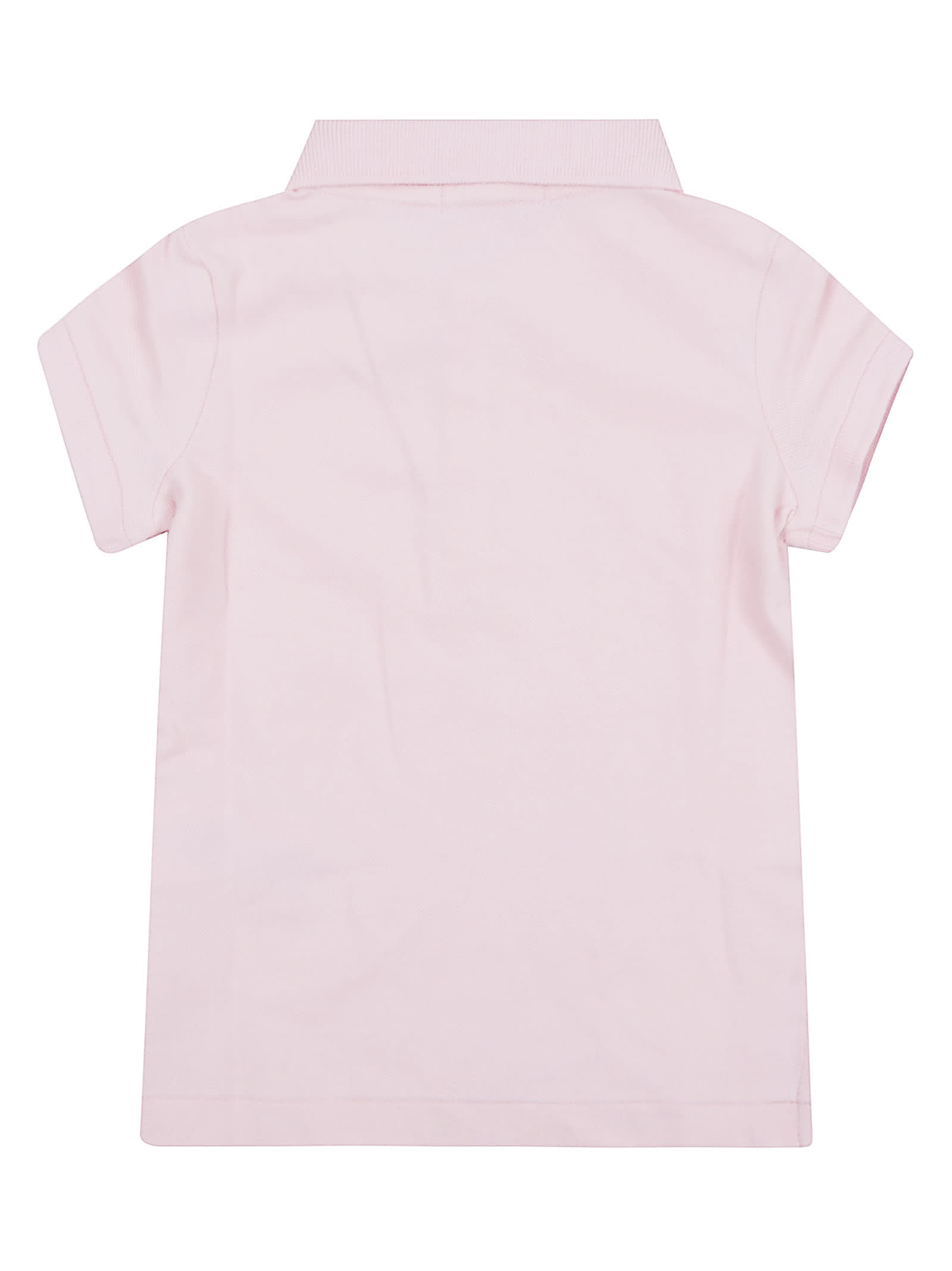 Ralph Lauren Ss Polo Shir-tops-knit In Hint Of Pink