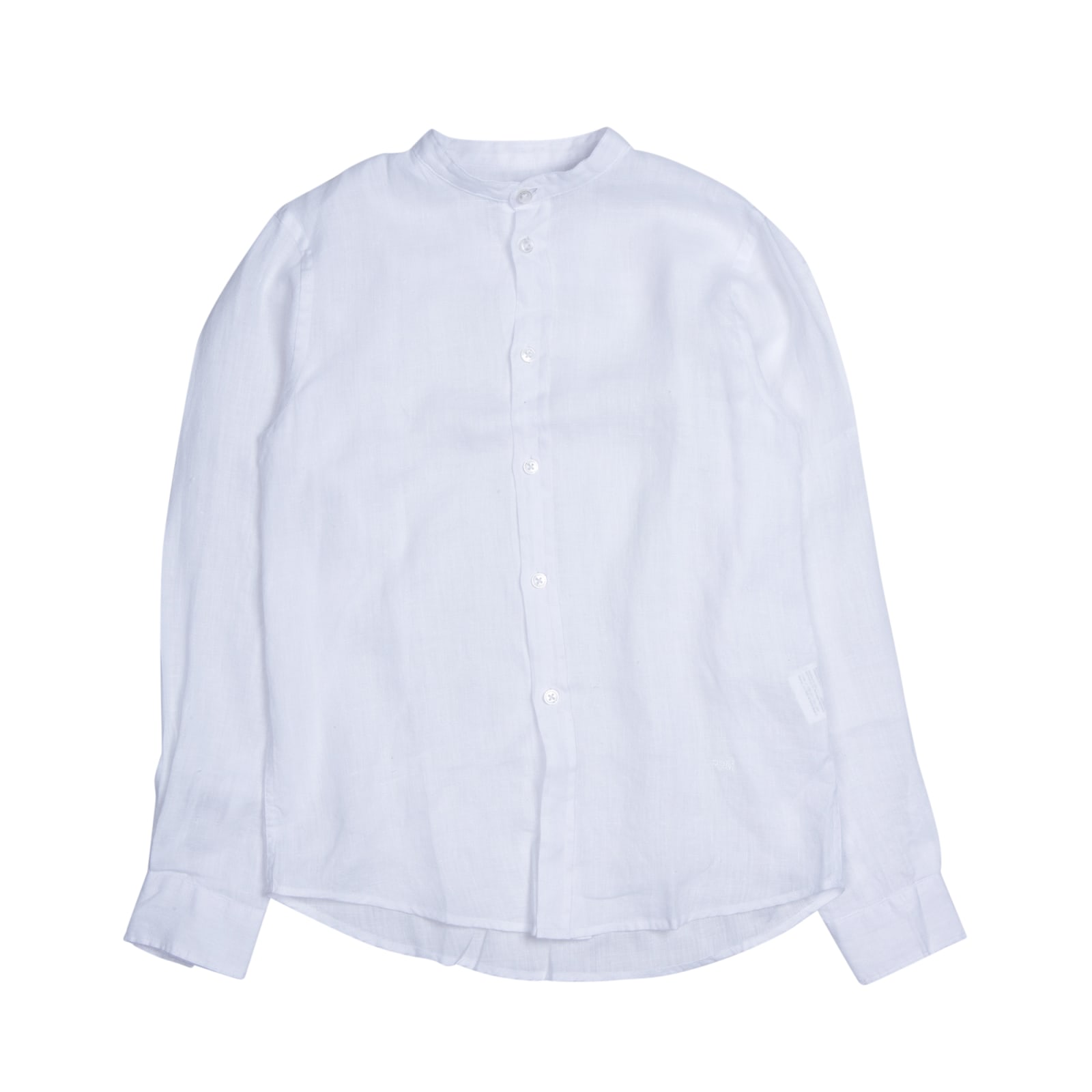 Paolo Pecora Kids' Shirt In Bianco