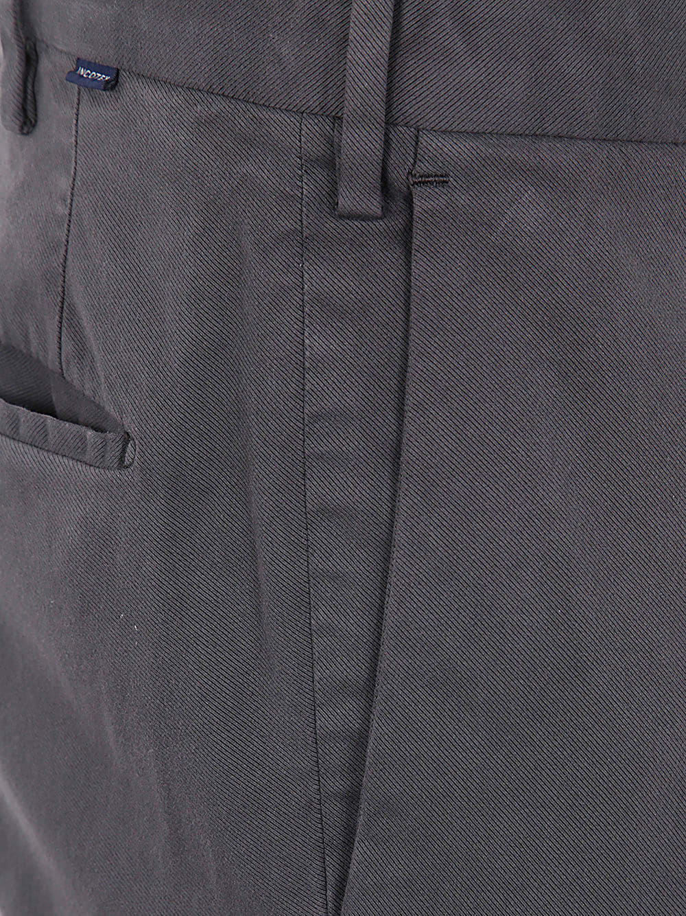 Shop Incotex Trousers In Dark Brown