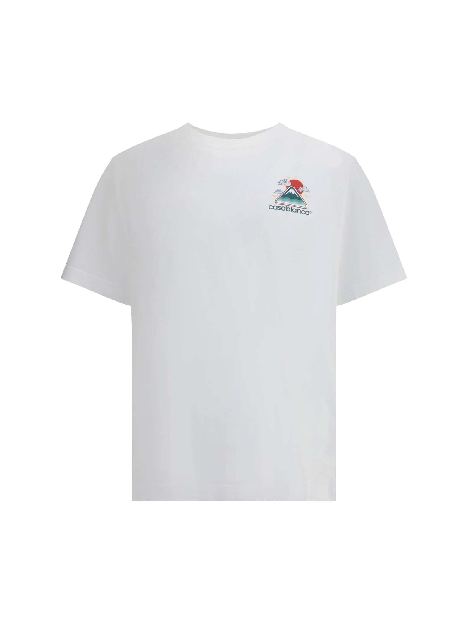 Casablanca Montagne Ondulée Screen Printed Tshirt