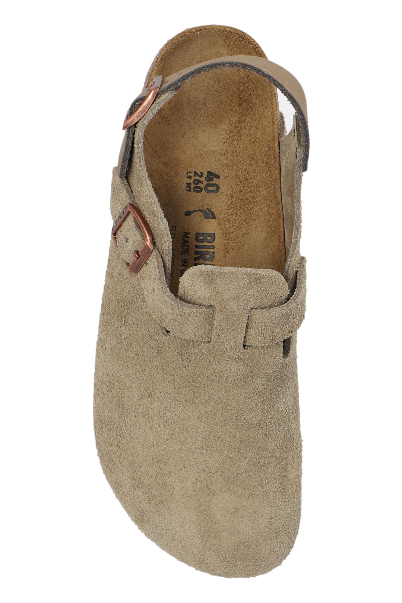 Birkenstock Ciabatta Tokio Taupe Suede Leather In Multi