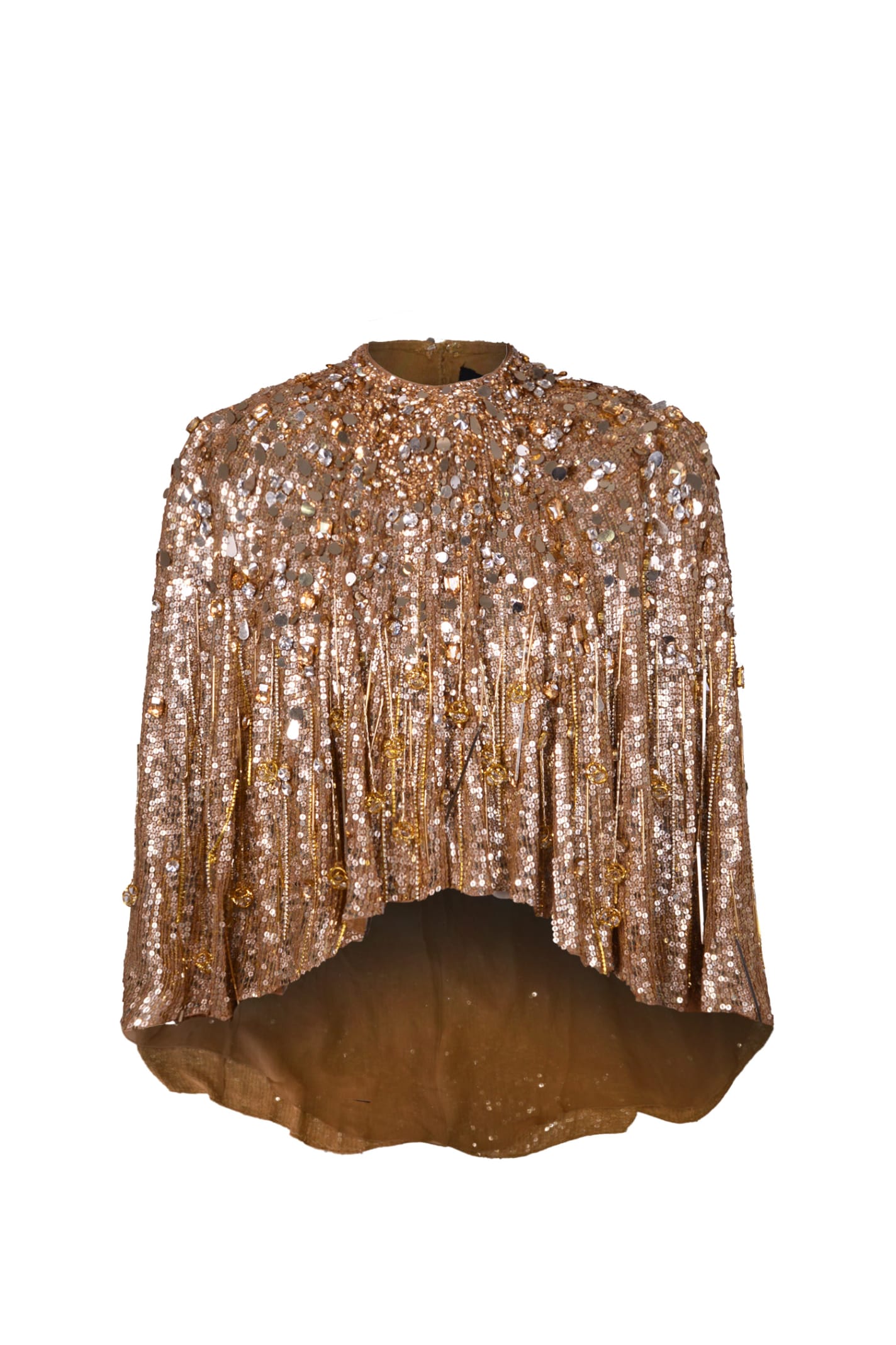 Shop Jenny Packham Shirt In Golden