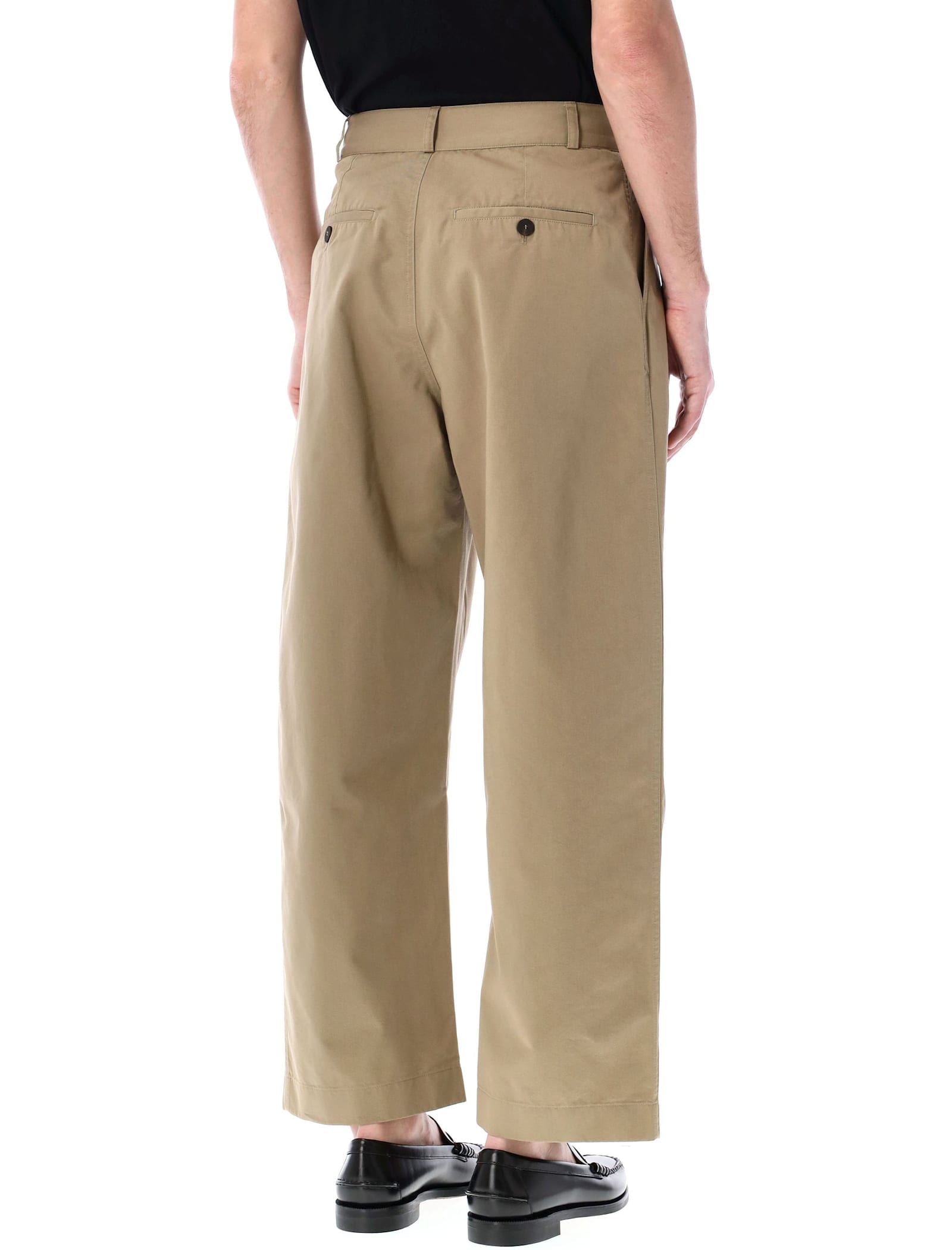 Studio Nicholson Bosworth Chino Pants In Neutral