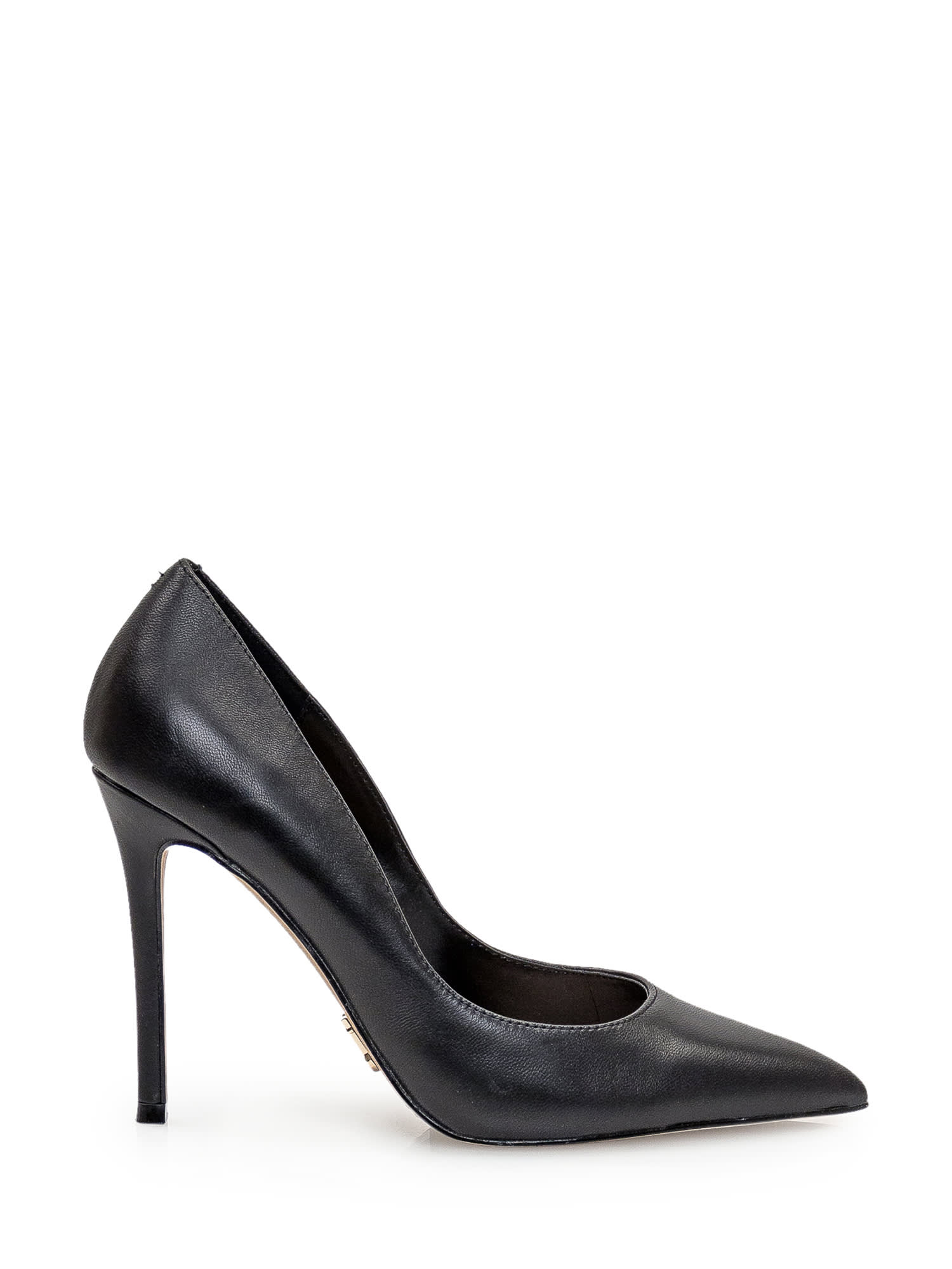 Steve Madden Woman Pumps Black Size 10 Soft Leather In Black