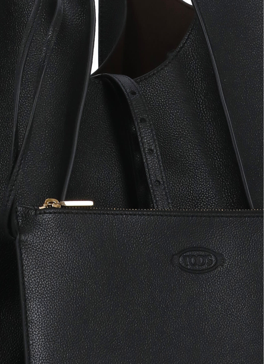 Tod's Shopping Bag T Timeless Mini In Black