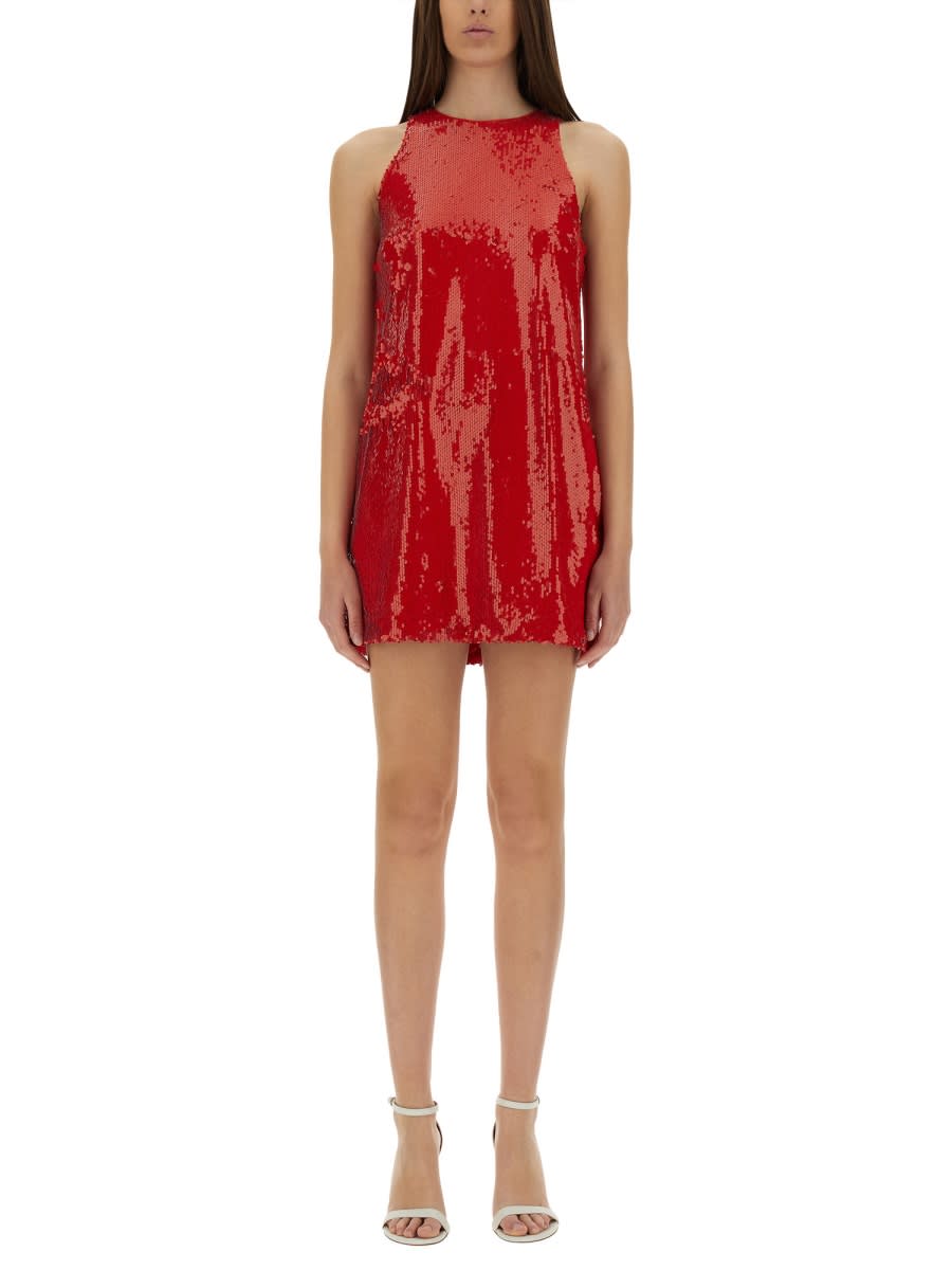 Msgm Sequined Dress