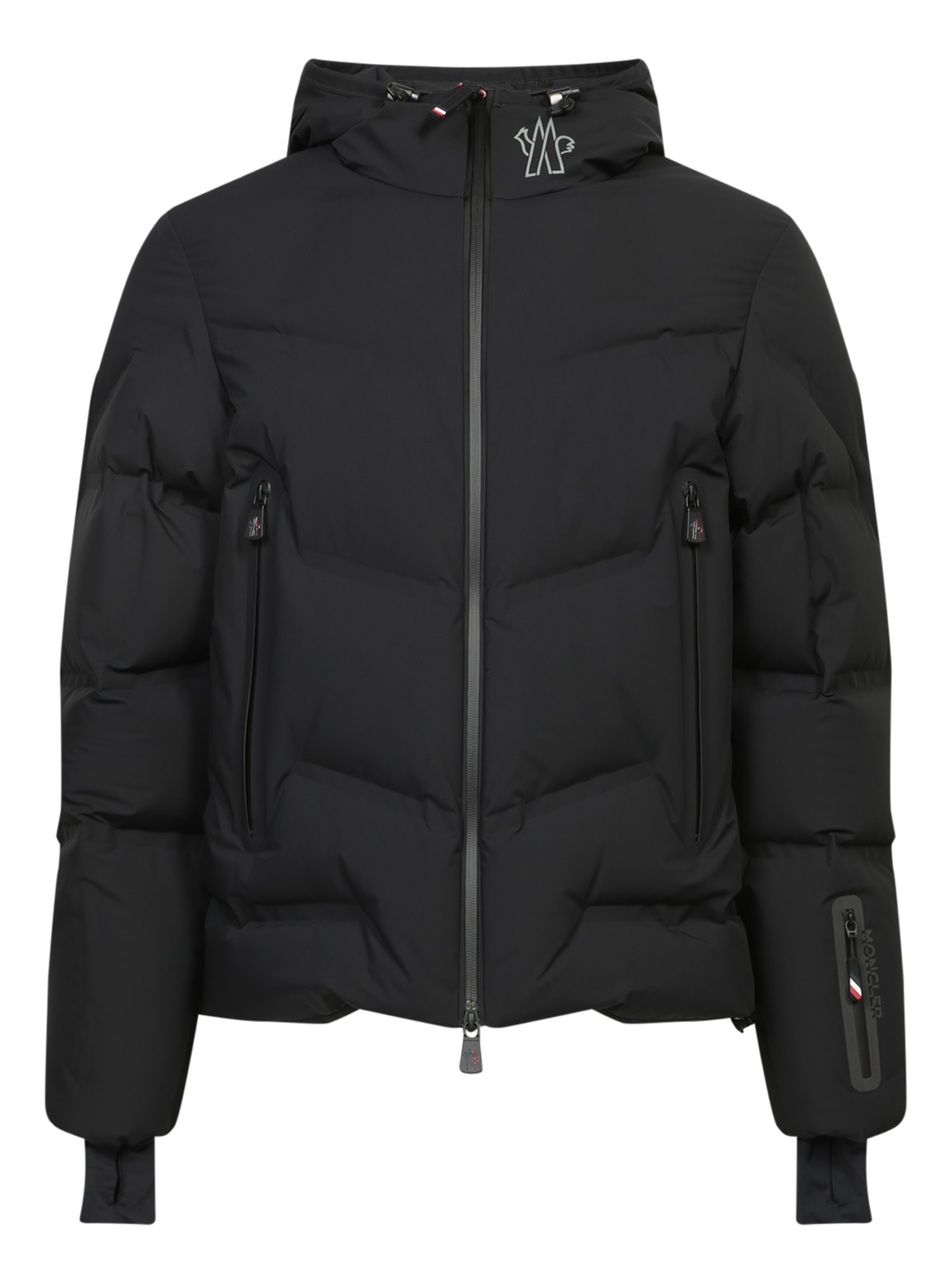 Shop Moncler Arcesaz Black Down Jacket