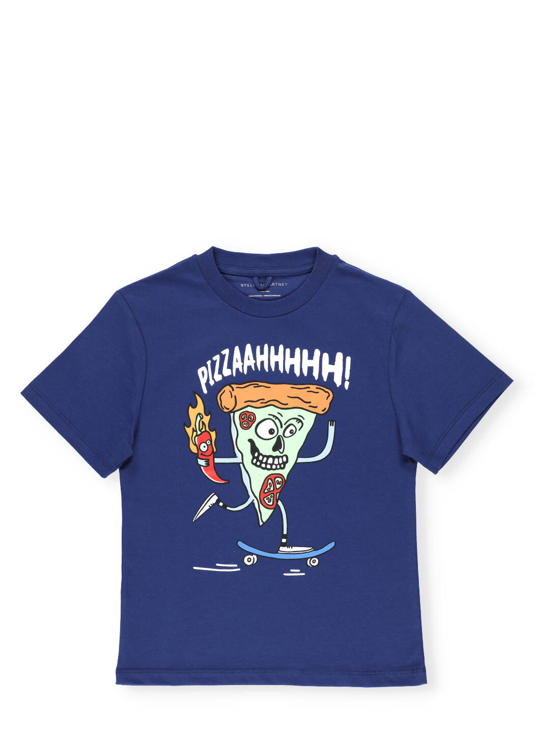 Stella McCartney Pizza Skater Print T-shirt