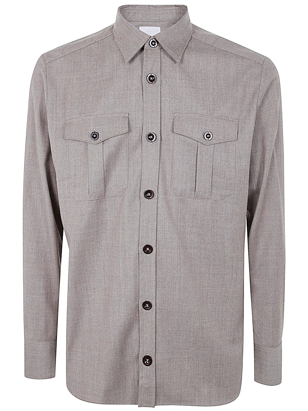 Pt Torino Man Safari Shirt Regular Fit In Rope