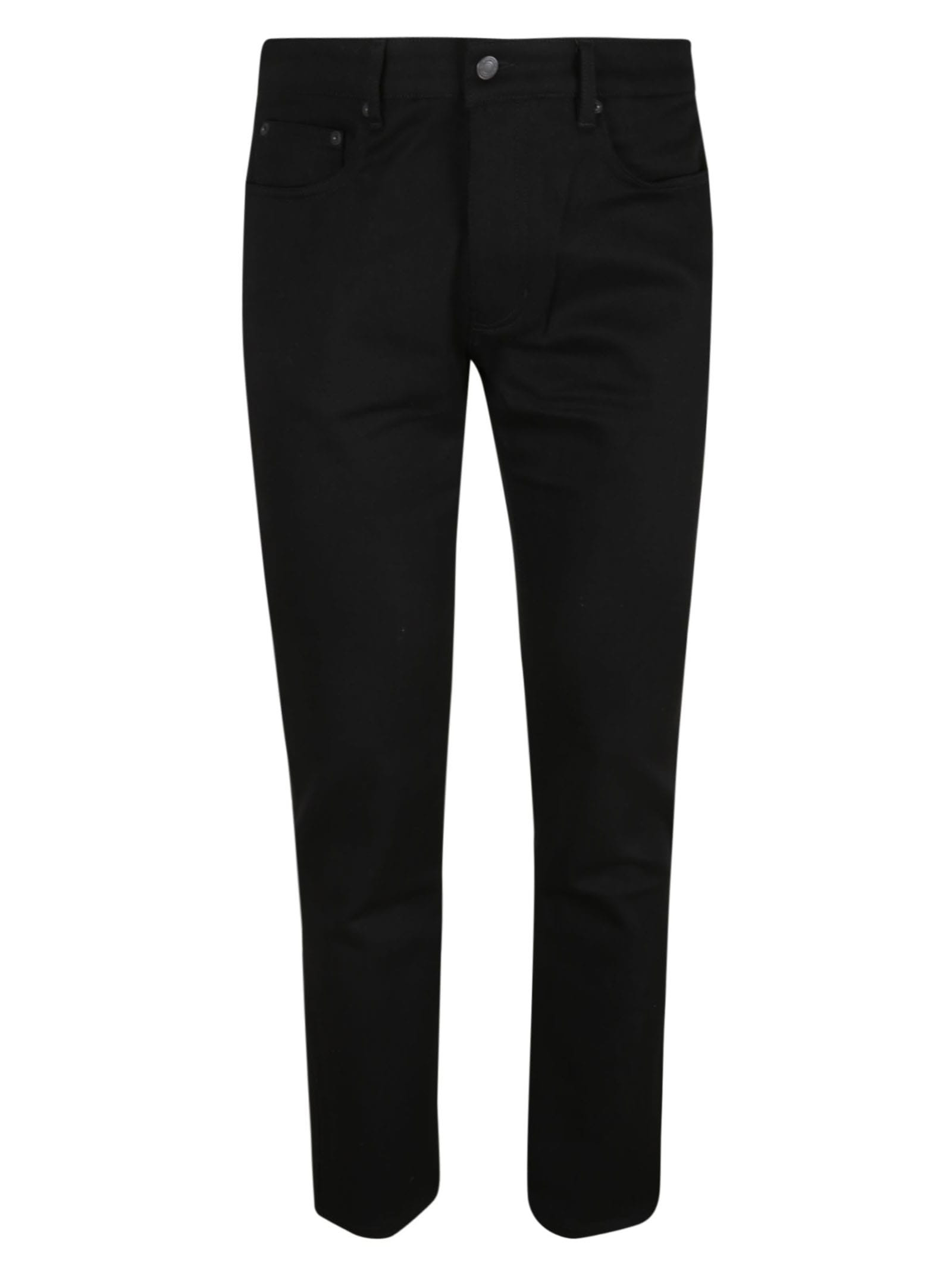 Ami Alexandre Mattiussi Buttoned Fitted Trousers