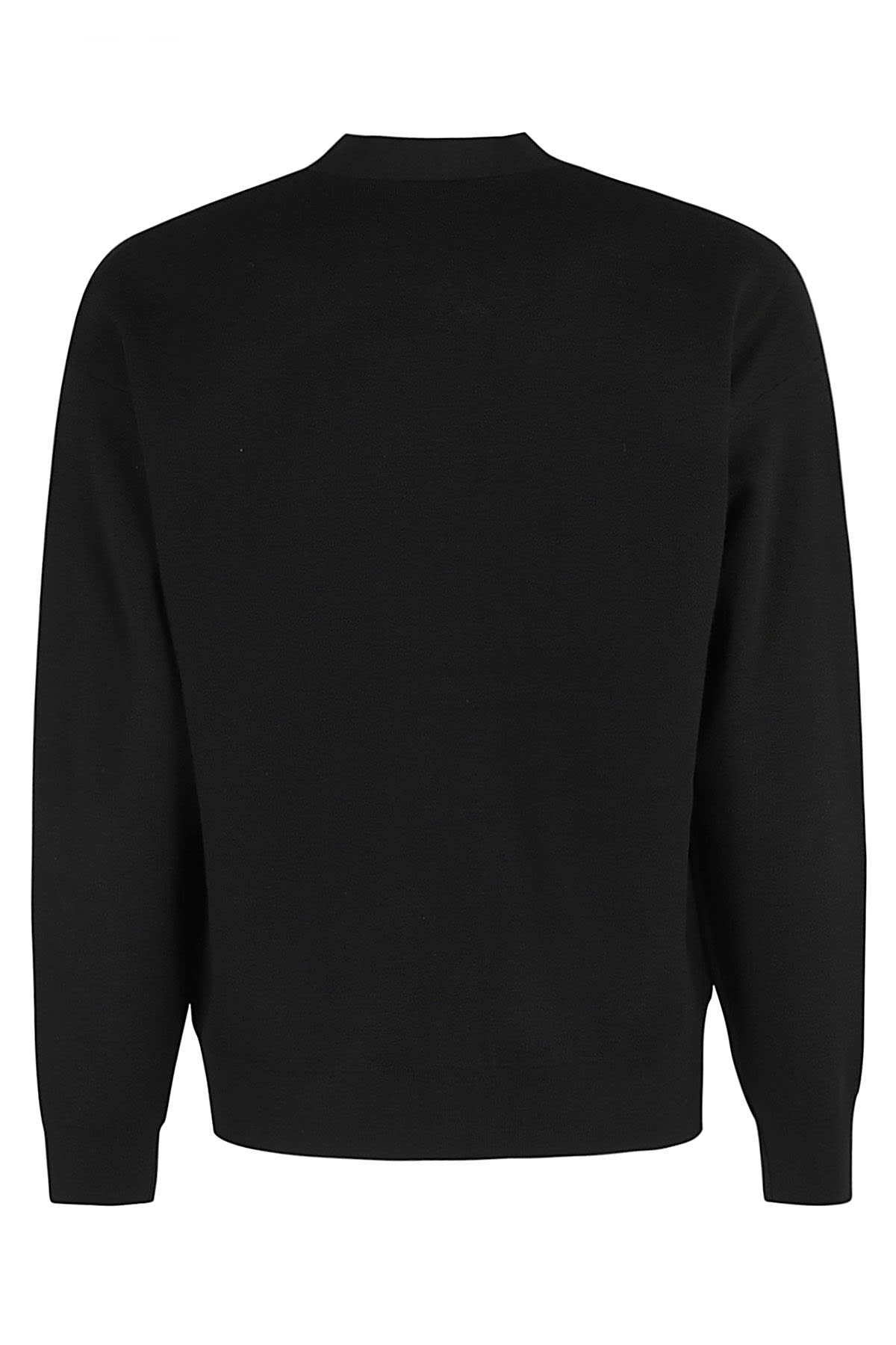 Shop Drôle De Monsieur Le Cardigan Drole In Bl Black