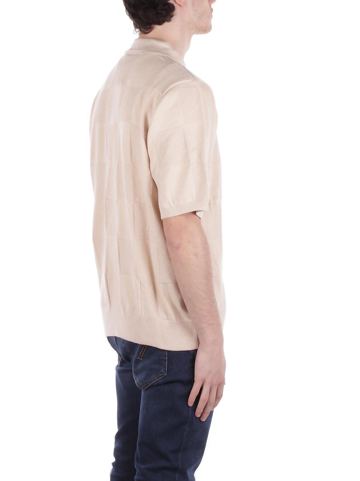 Carhartt Short Sleeve Checker Polo Fleur De Sel