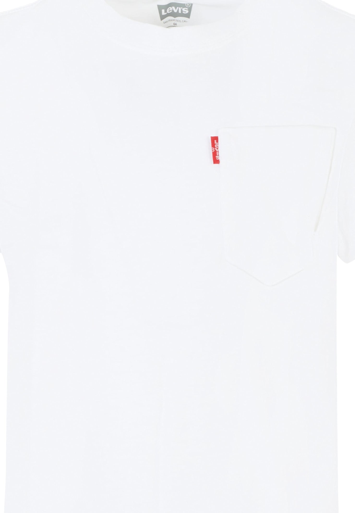 Levi's White T-shirt For Boy With Logo In White