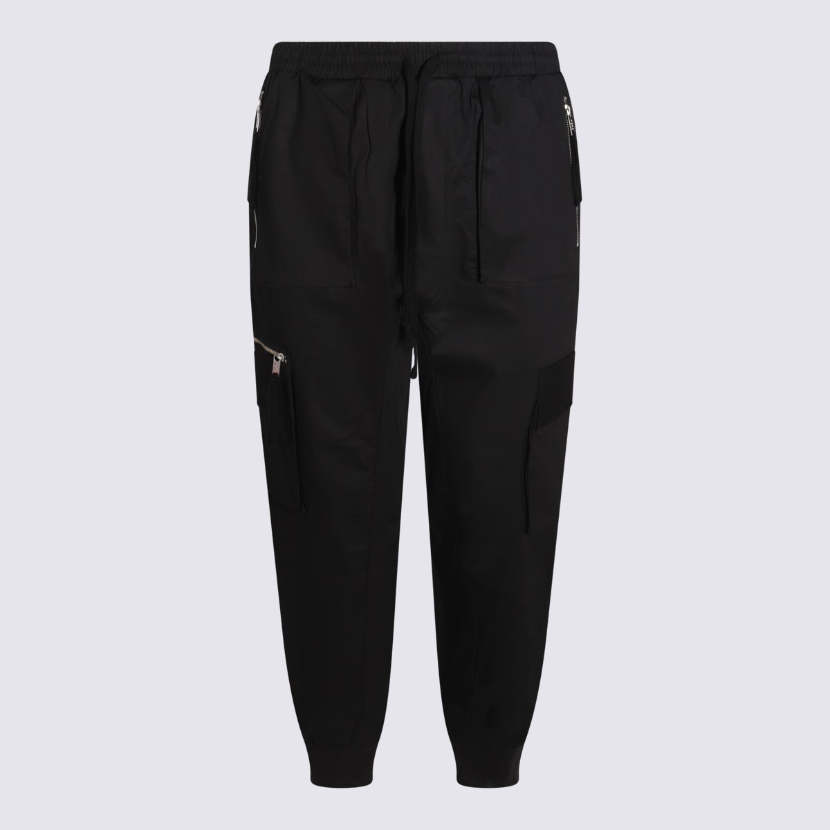 Shop Thom Krom Black Cotton Pants