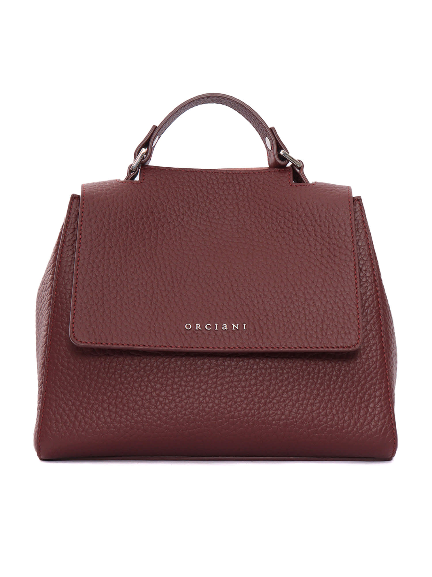 Orciani Handbag In Burgundy