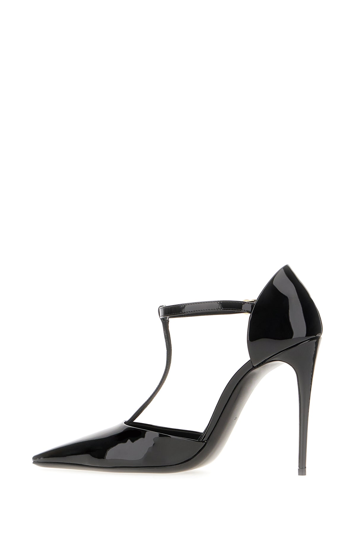 Shop Dolce & Gabbana Black Leather Pumps In Nero