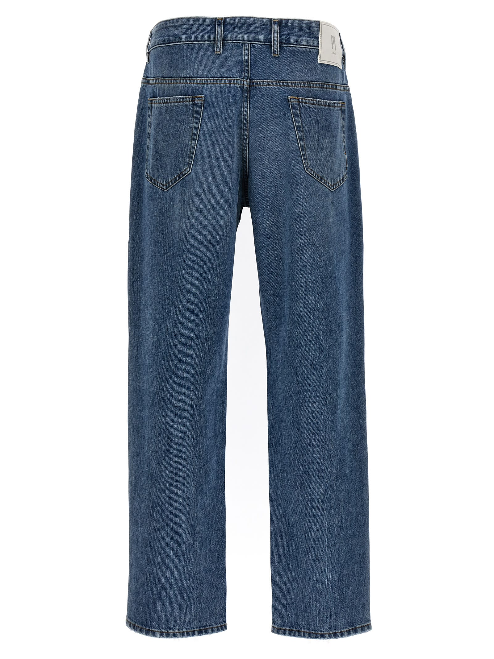Shop Pt01 Rebel Jeans In Light Blue