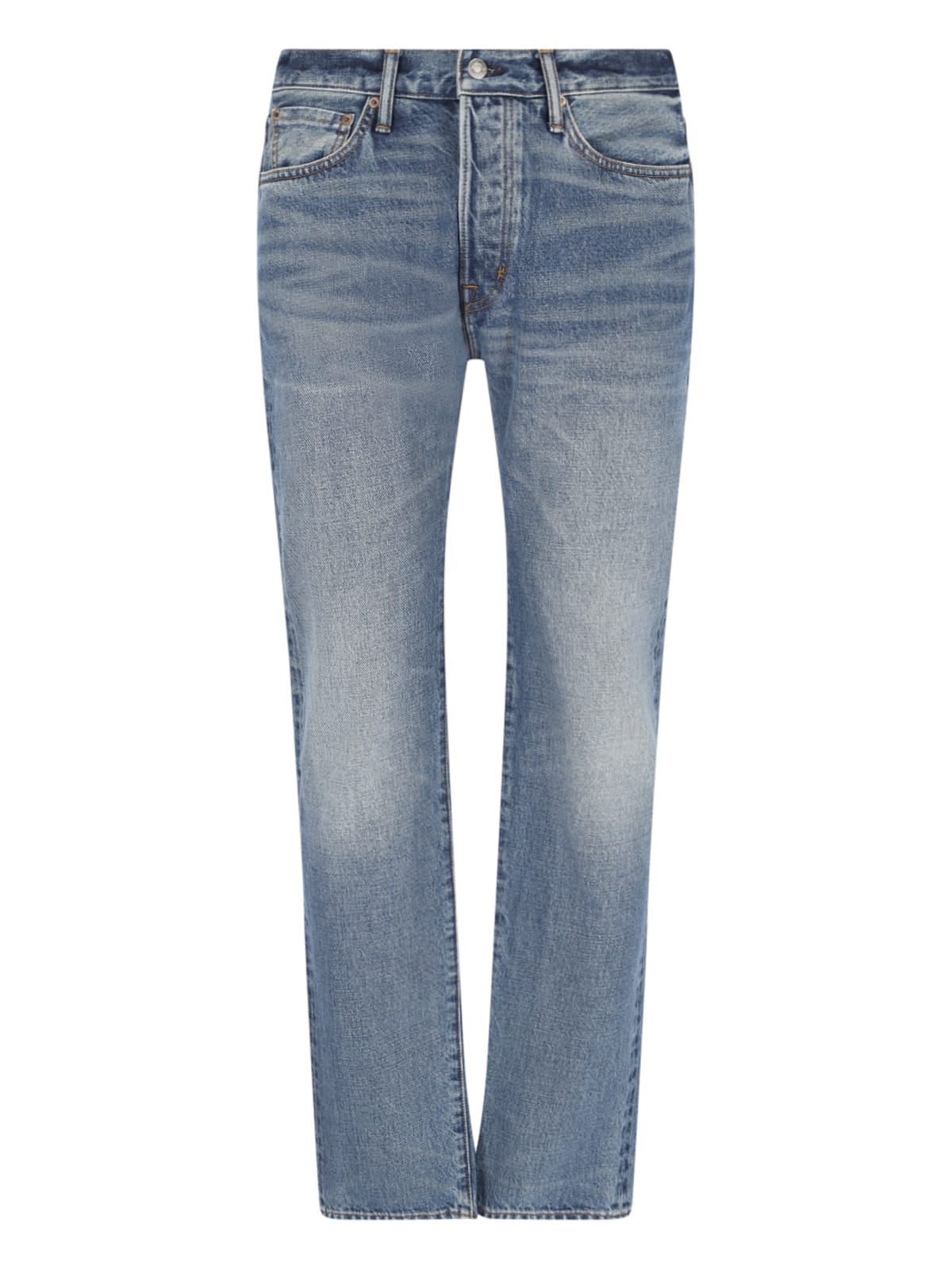 Tom Ford Straight Jeans In Light Blue