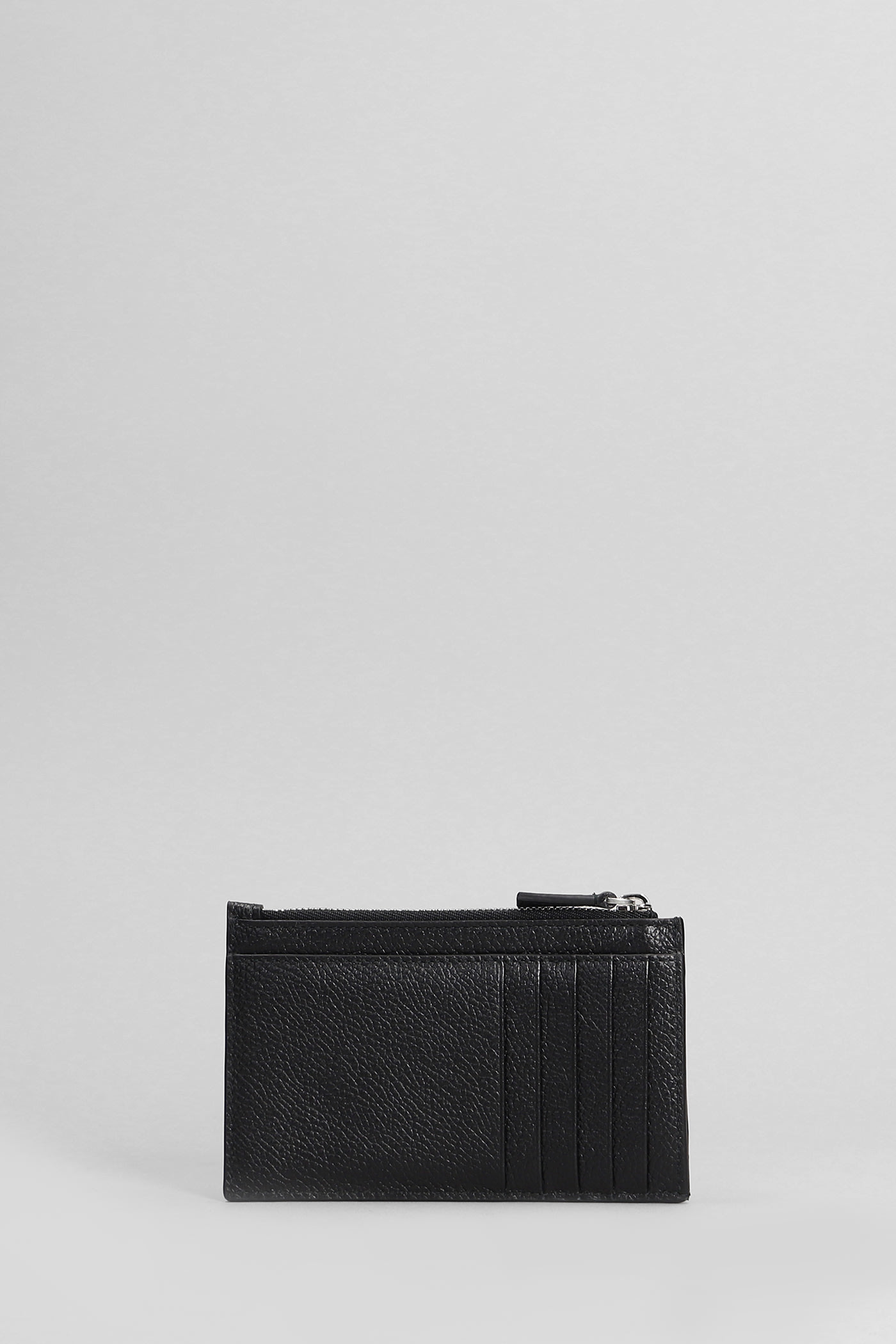 Shop Balenciaga Wallet In Black Leather