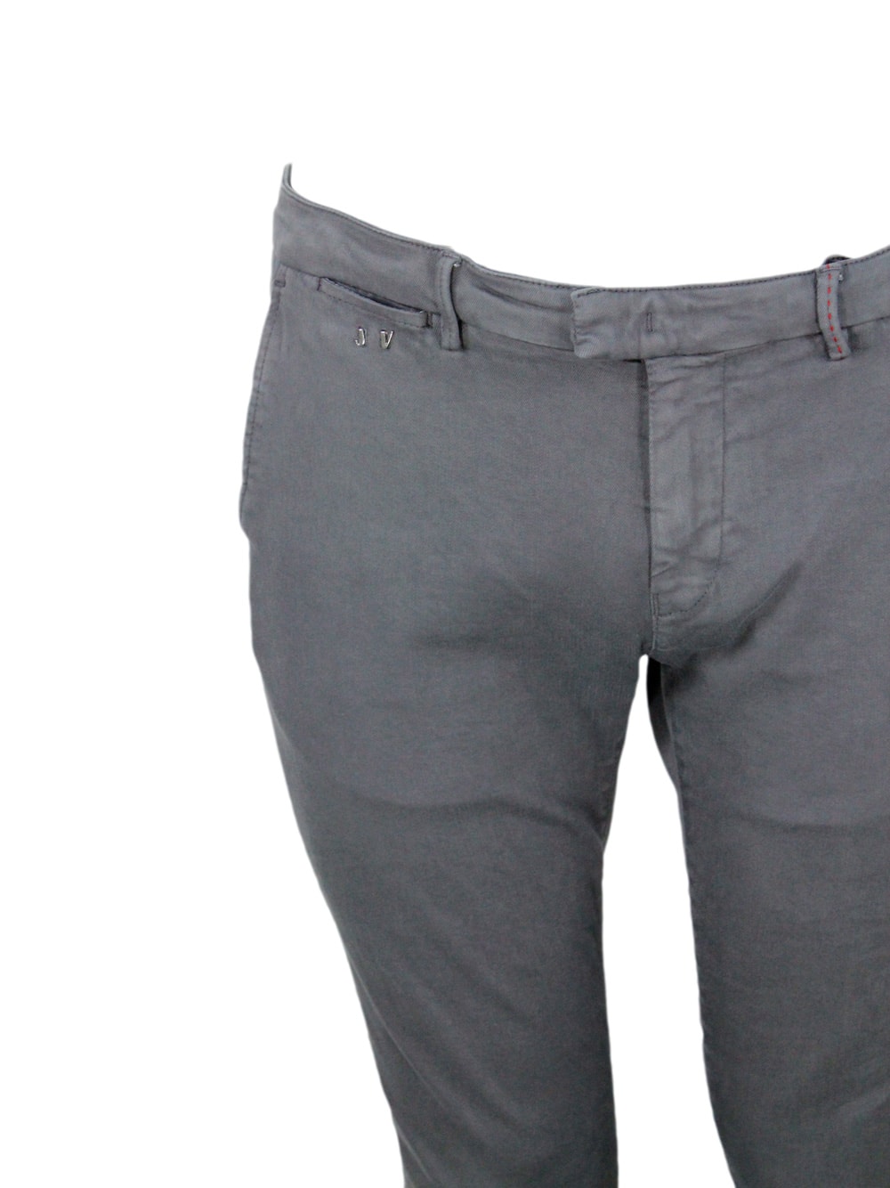 Shop Sartoria Tramarossa Pants In Grey Steel