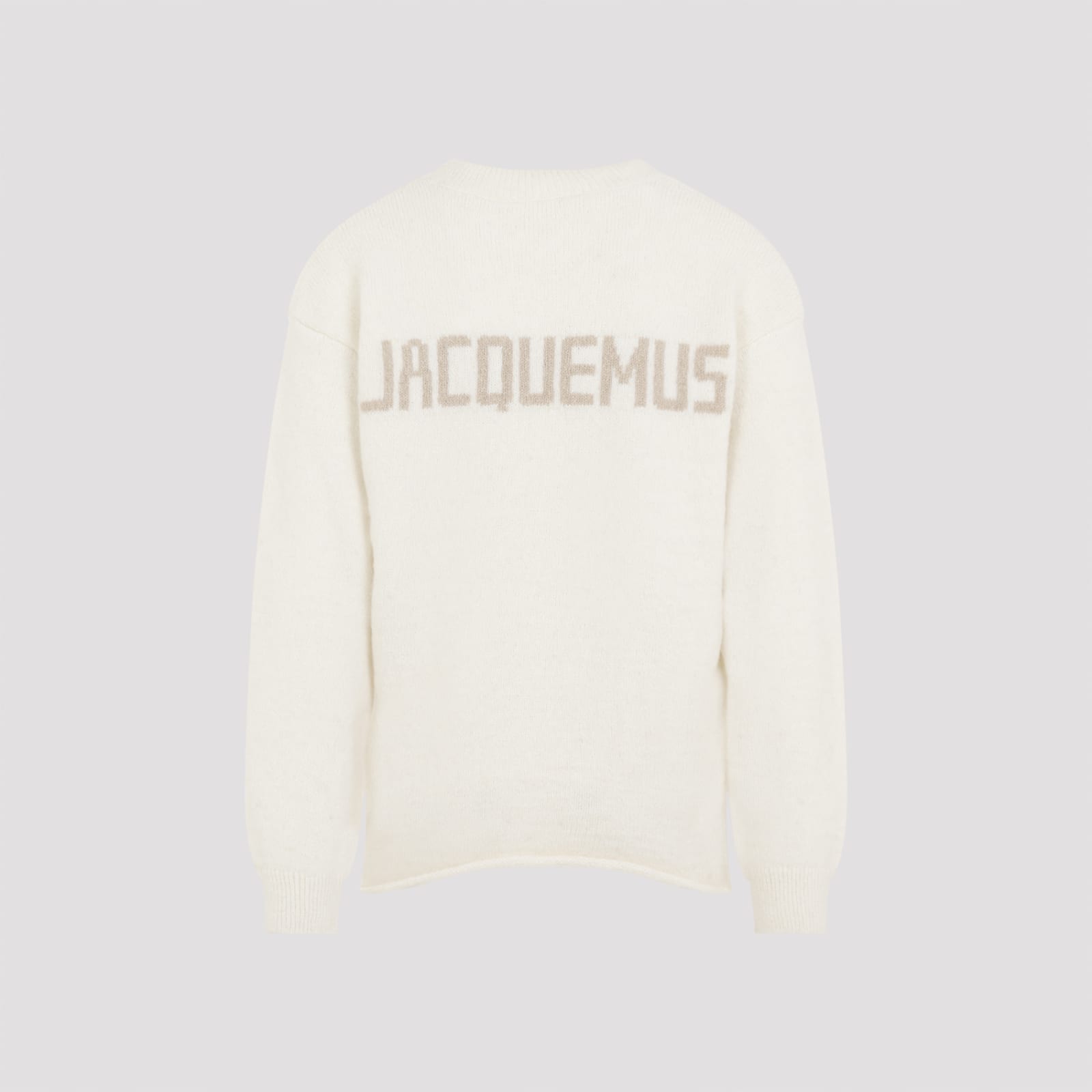 Shop Jacquemus Le Pull Pullover In Light Beige