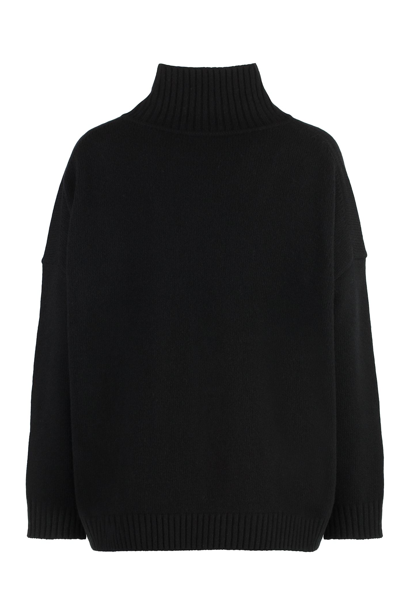 Shop Weekend Max Mara Borgia Turtleneck Sweater In Black