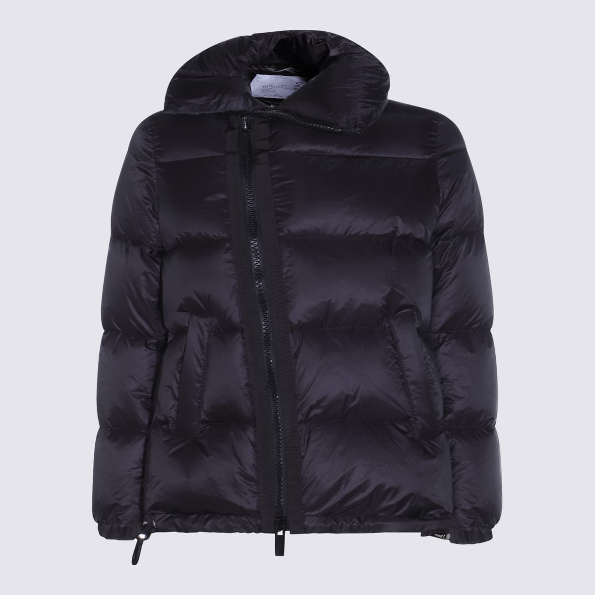 Black Nylon Down Jacket