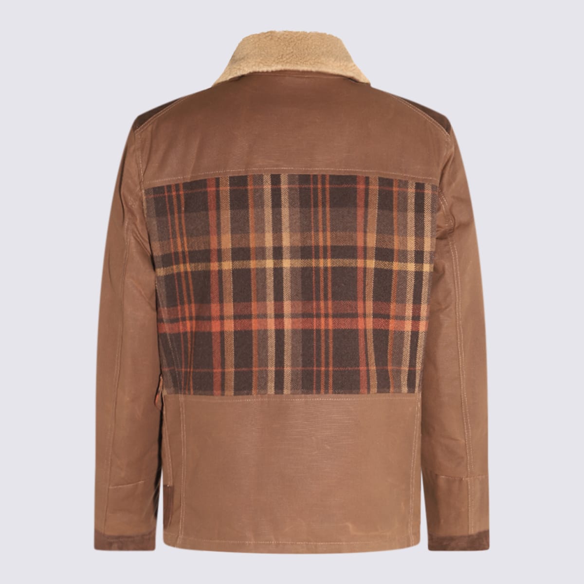 Shop Fay Multicolour Wool Blend Casual Jacket
