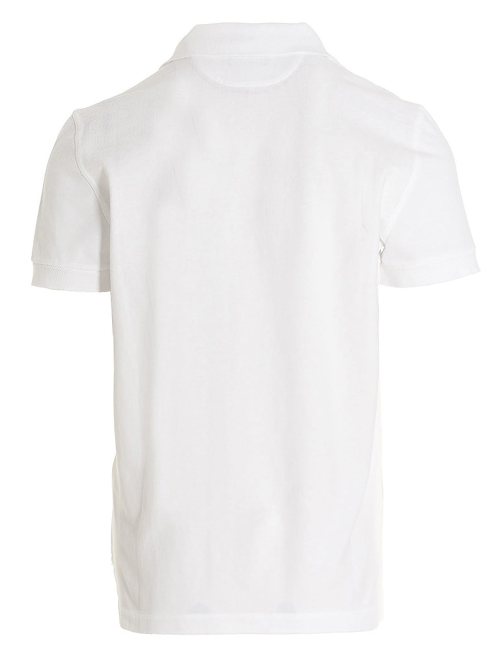 Shop Tom Ford Piqué Cotton Polo Shirt In White