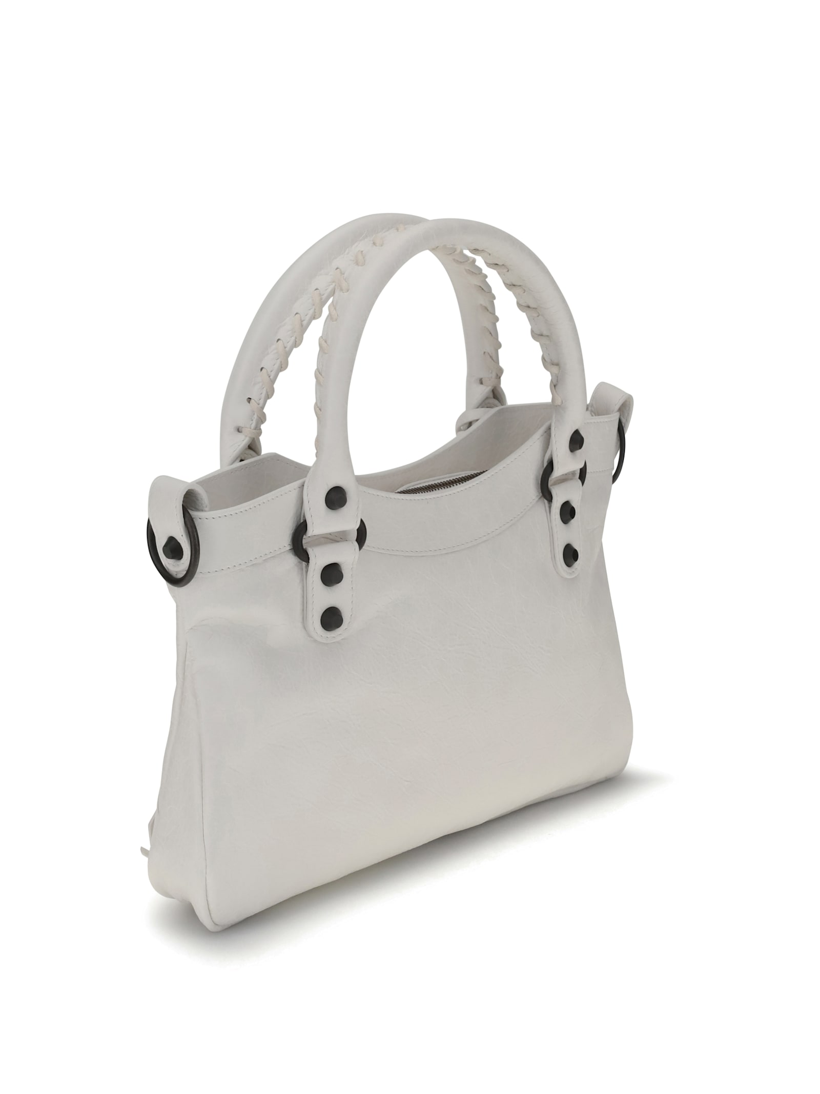 Balenciaga Le City Mini Leather Top-handle Bag