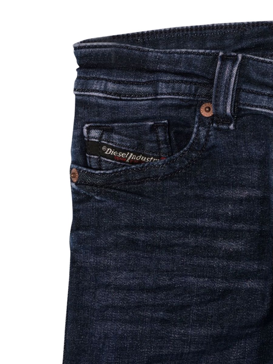 Diesel 2010-j Straight-leg Jeans In Black