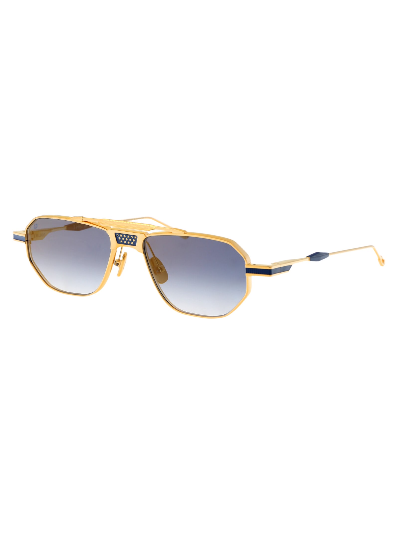Shop T Henri Longtail Sunglasses In Lor Bleu