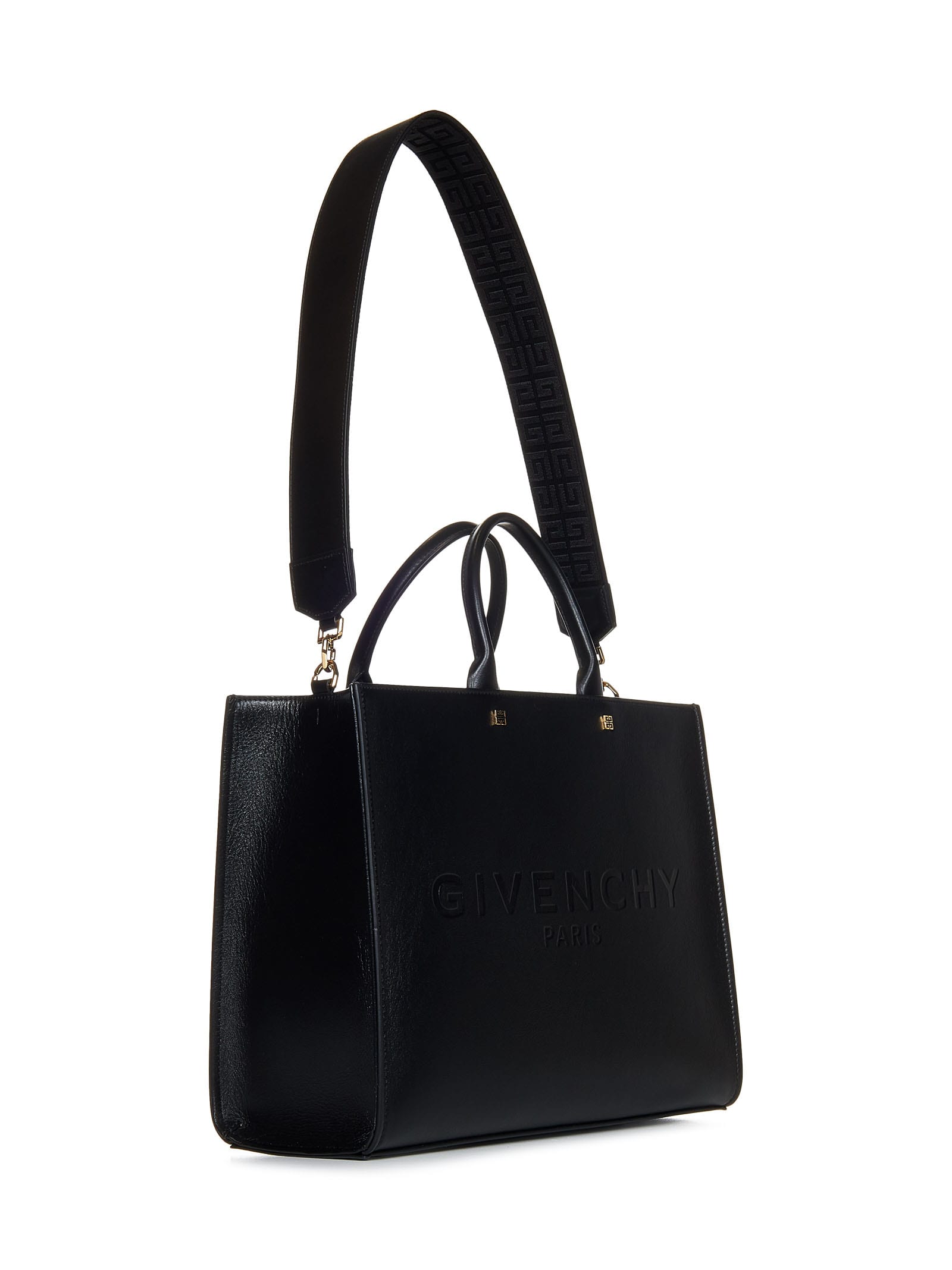 Shop Givenchy G Tote Tote In Black