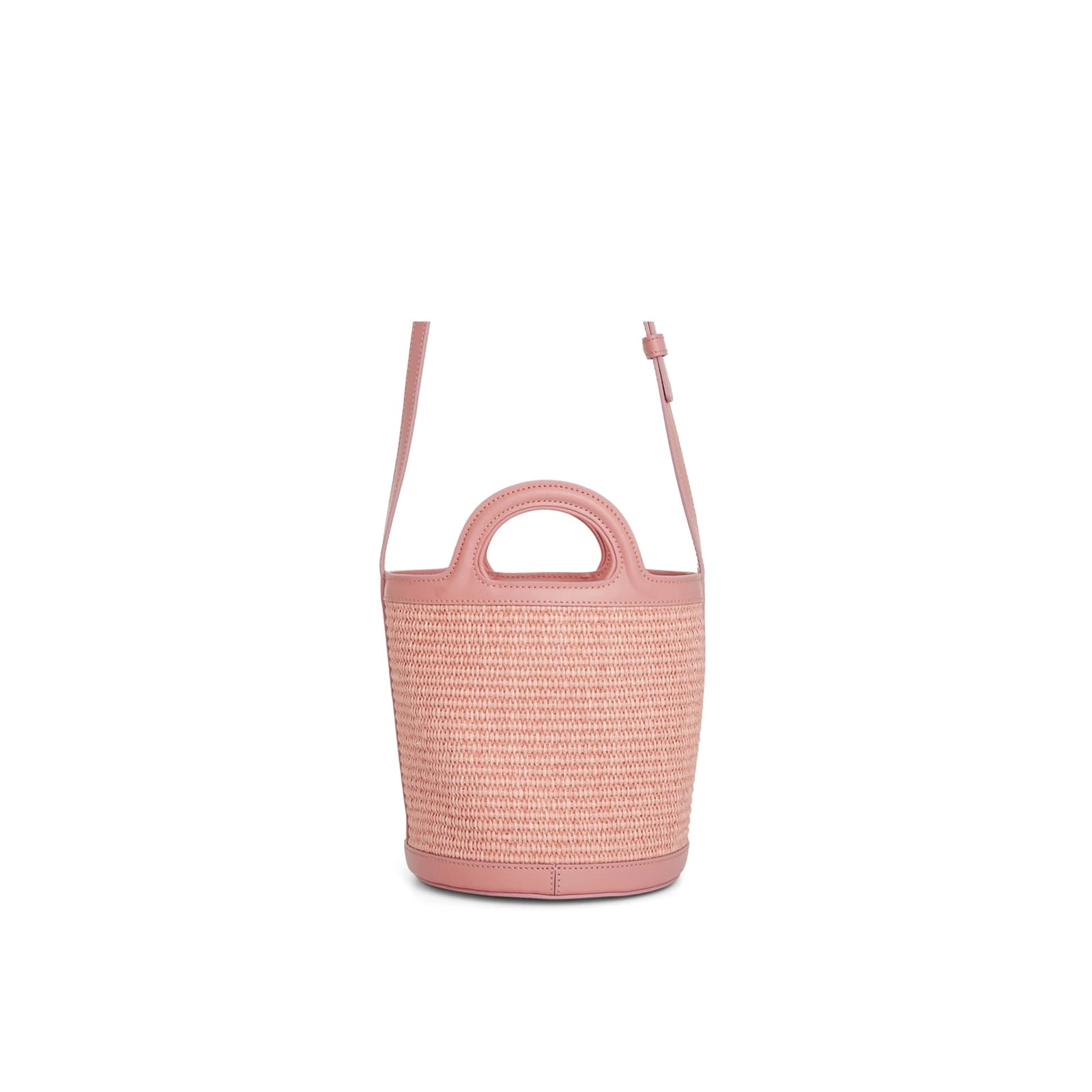 Shop Marni Tropicalia Bucket Bag In Pink