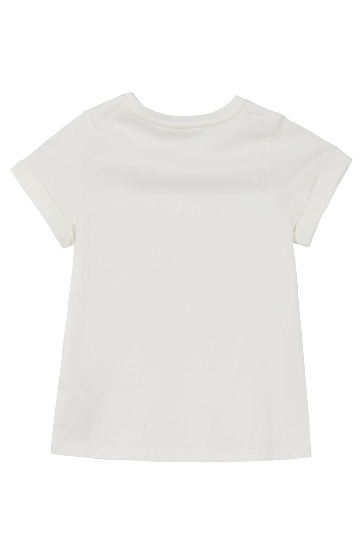 Shop Chloé Tee Shirt In Bianco Sporco