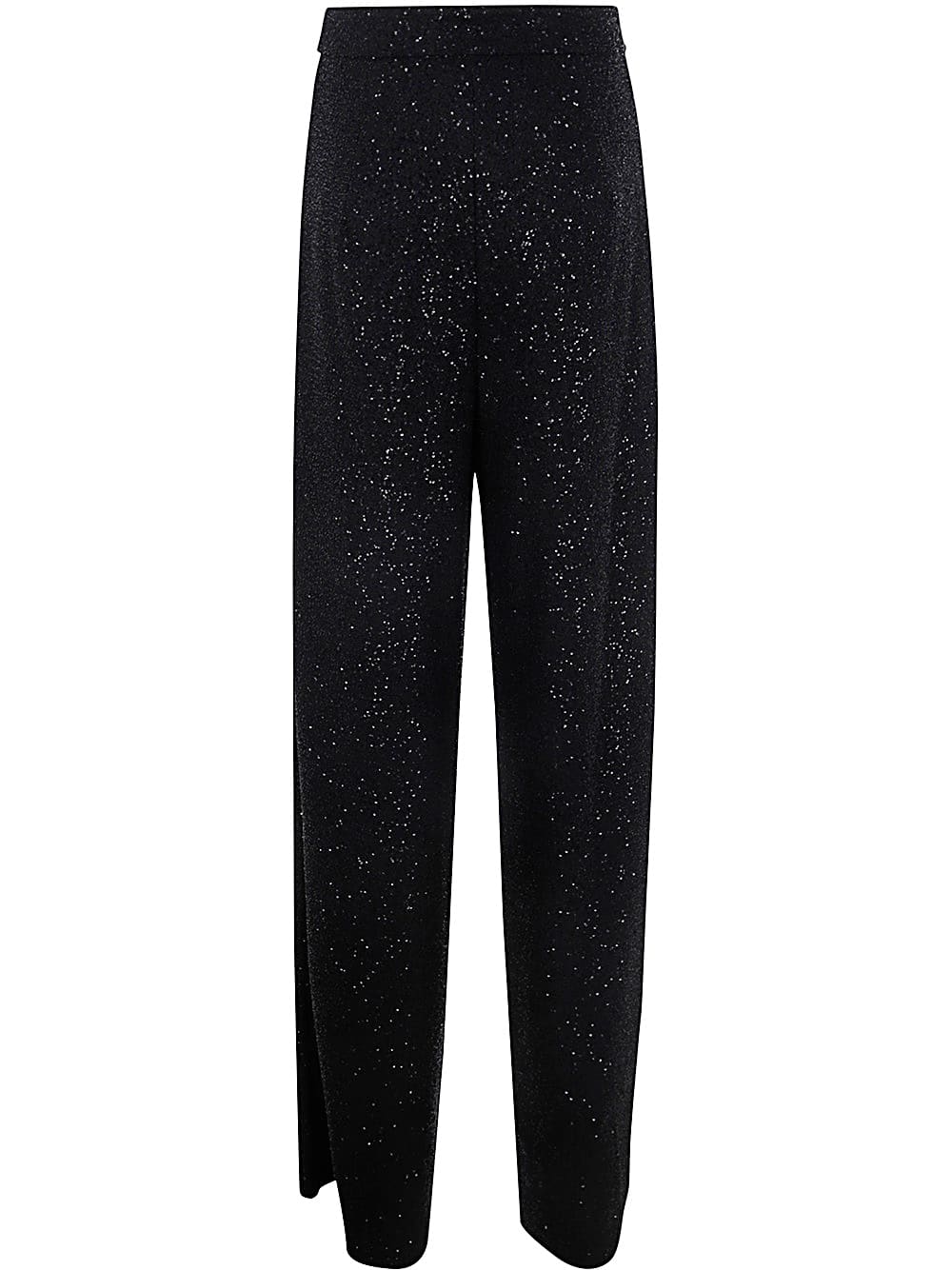 Shop Max Mara Navigli Over Trousers In Black