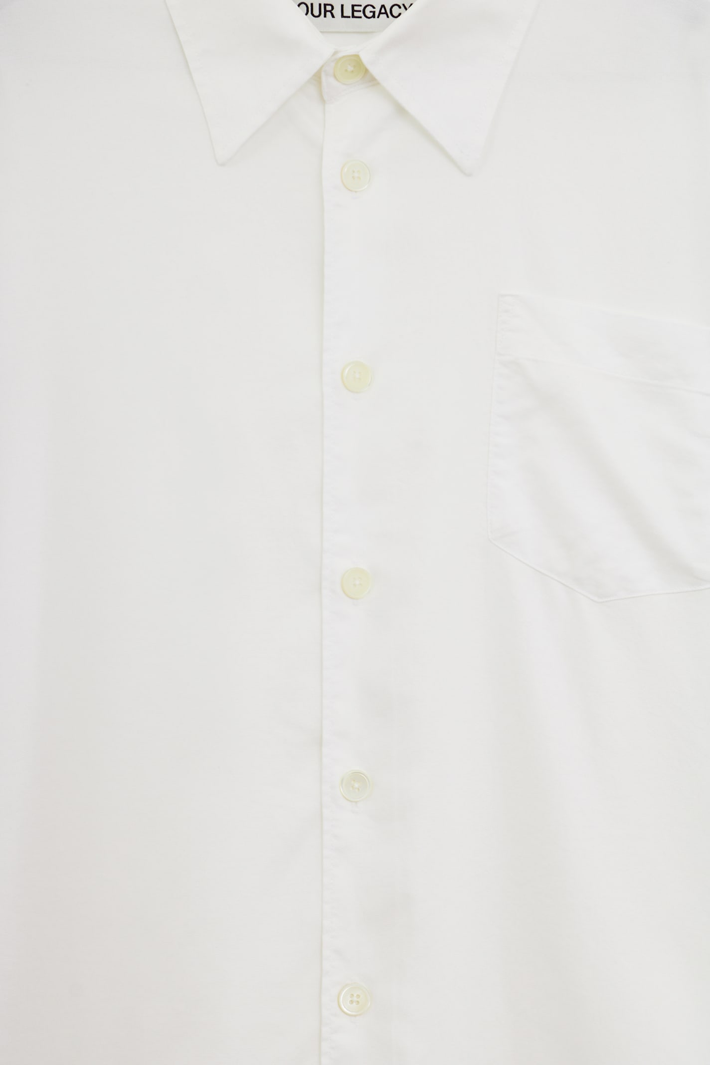 Our Legacy Shirt Beyond Oxford In White